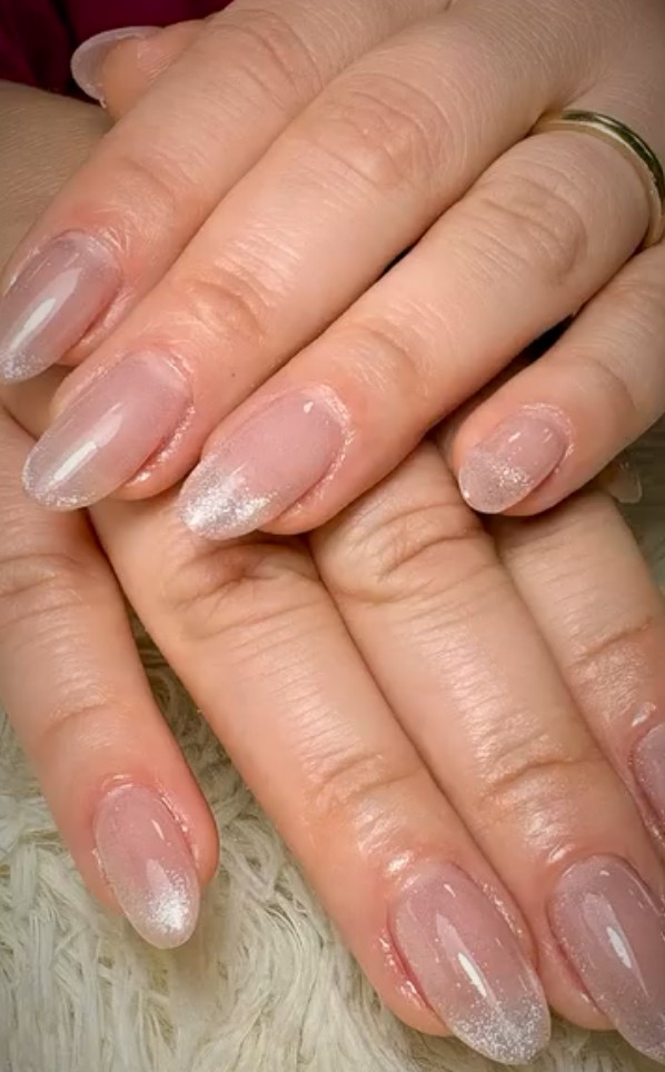 Natural con glitter